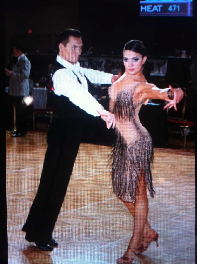 Rising dancer Ashley Sanchez places fifth in national ballroom dance competition