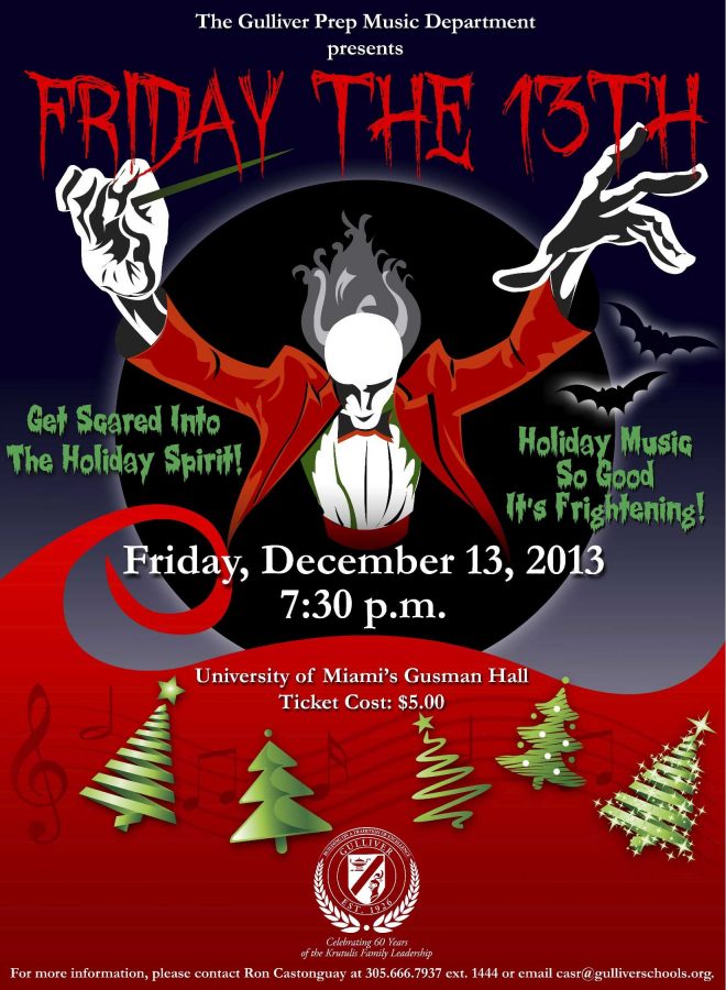 Something different for the holidays! Gulliver Prep Music Department Holiday Concert
