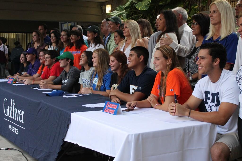 Student-Athletes Sign National Letters of Intent