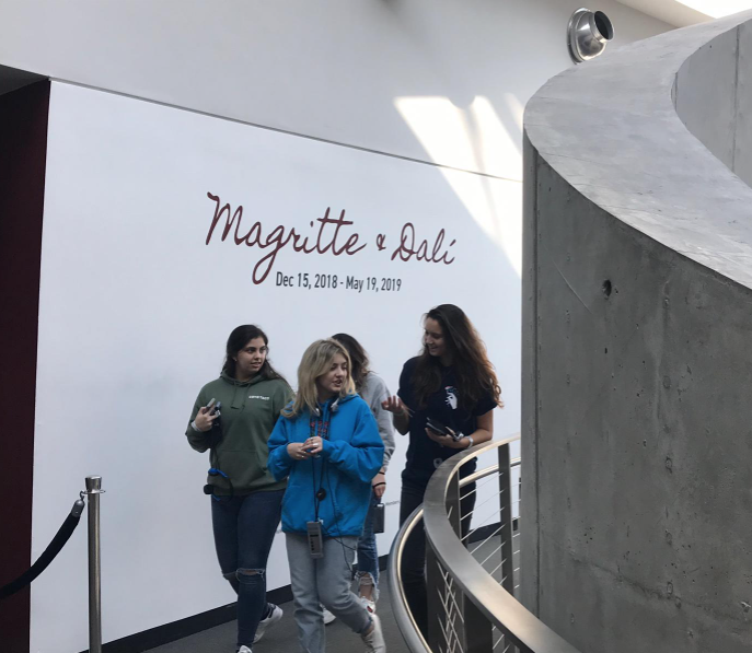 Art Students visited the many exhibits within the Dali Museum located in St. Petersburg, FL on Feb. 8. Photo by Jessica Si.