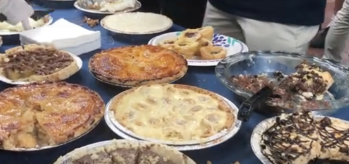 Students and staff celebrate Pi Day with math challenges and pie desserts