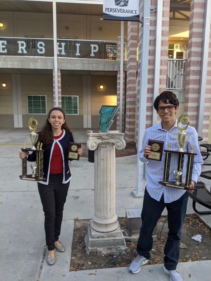 Debate Students Place 2nd and 3rd Speakers in State Competition