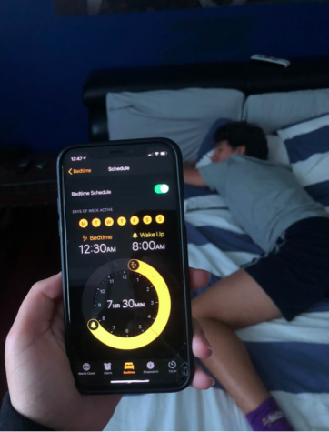 Creating a regular bedtime schedule is an important factor to having a better nights rest. Try using an app like Bedtime, which comes for free on Apple devises, to track how many hours you sleep each night, as well as control your morning alarms. 