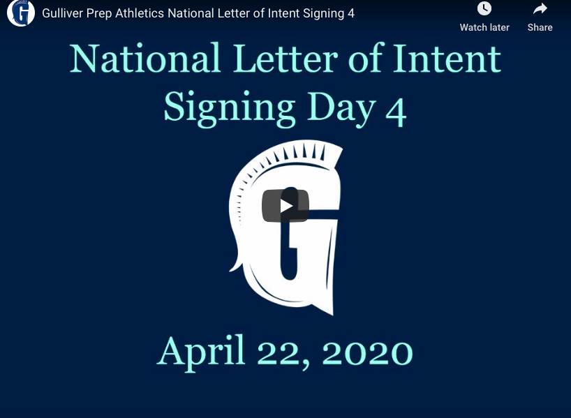 Class of 2020 Makes History with First Virtual National Signing Day