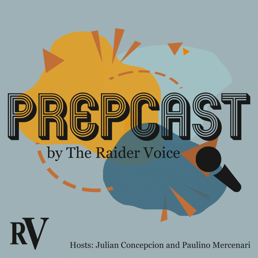 The Prepcast cover art, hosts Julian Concepcion and Paulino Mercenari.