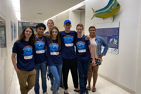 Gullivers Ocean Science team finished in the final eight at last years Manatee Bowl. However, this years team beat Mast Academy last weekend to win first place in the now-virtual tournament.