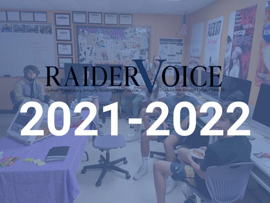 Welcome to The Raider Voice 2021-2022!