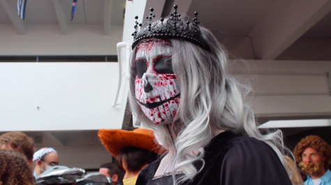 Health Teacher Suzanne Landsom Surprises Students with Spooky Halloween Costume