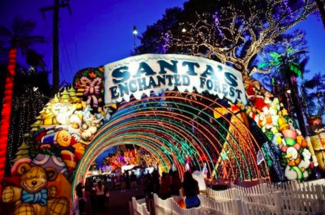 The holiday theme park Santas Enchanted Forest has reopened in a new location at Hialeah Park in Hialeah, Fla.