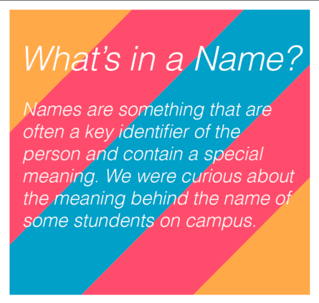 Special Feature | Whats In a Name?