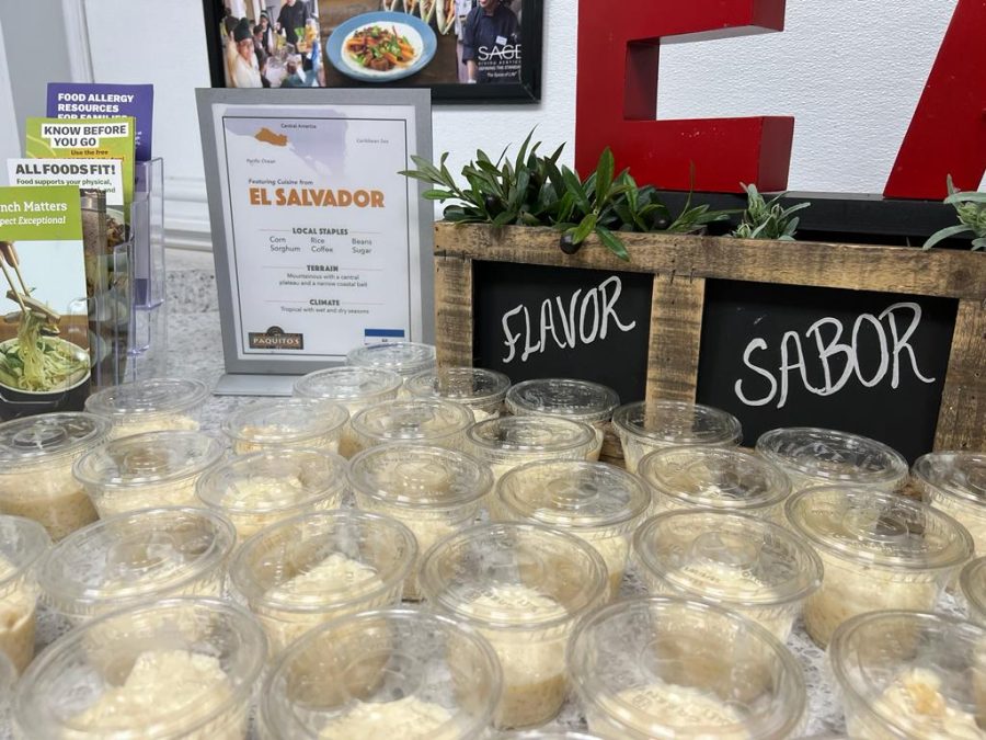 SWEET TREATS: Arroz con leche is the desert of the day! In celebration of Hispanic Heritage Month, Latin dishes were served throughout the month. Arroz con leche is a typical dessert from many countries in Latin America including El Salvador.