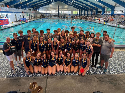 Water Polo teams placed first in the Ian Supra Tournament in Orlando this past weekend. The girls beat Boca High 10-9 and the boys beat Belen Jesuit 9-8 in the final matches. (Miguel Piedra)