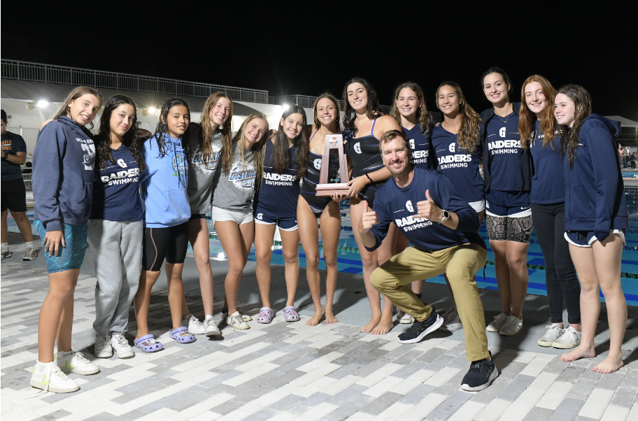 Brief | Girls Swim Team Wins District Championship