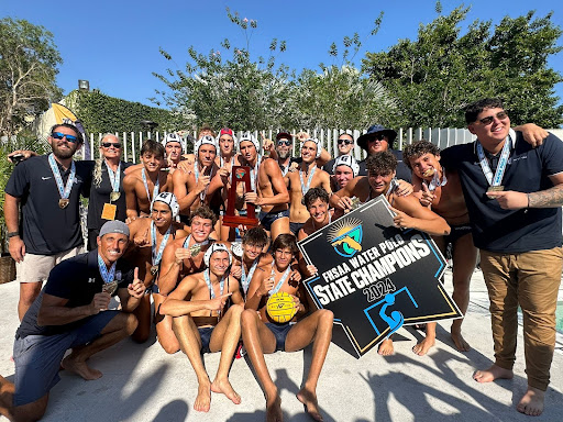 Boys Water Polo: State Champions  for the Sixth Time
