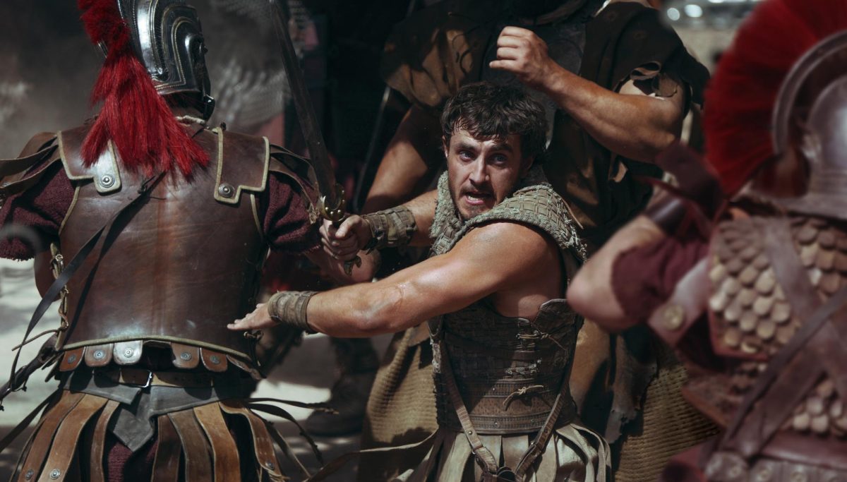 Paul Mescal as Lucius in "Gladiator II." (Aidan Monaghan/Paramount Pictures/TNS)