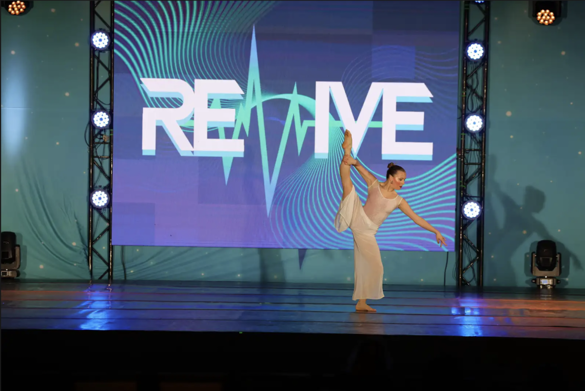 Senior Georgia Easton dances at the Revive Dance Competition in Orlando, Florida. She placed second in the solo competition and earned the title of Elite Dancer of the Convention. Georgia's dedication and hard work earned her well-deserved recognition.

