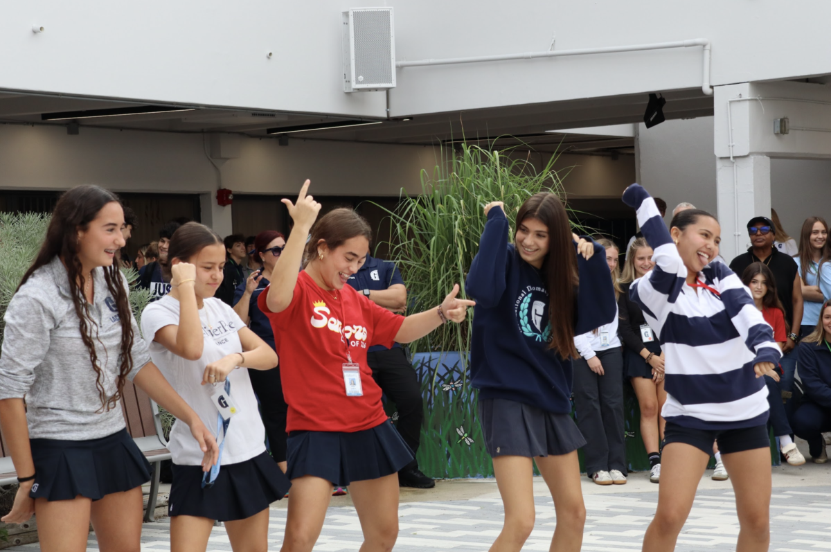 The Sundancers brought high energy to the Atrium with a TikTok remix during the student-faculty dance-off. Their spirited performance made them crowd favorites. The group’s routine was part of Breakthrough Spirit Week, encouraging peers to sign up for the Race to Breakthrough.
