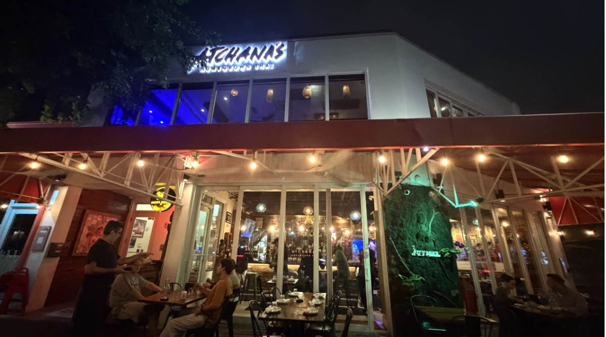 Atchana’s Homegrown Thai in Coconut Grove isn’t just a restaurant for us, it’s part of our weekly routine. The outdoor seating and warm lighting make it the perfect place to end a Sunday. It’s familiar, comfortable, and somewhere we always want to be.