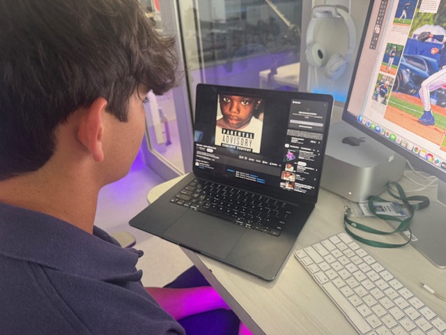 Junior Hunter Safchik listens to Baby Keem's new album "Casino". Safchik's favorite song was "House Money" due to it's beat and feature from Keem's cousin Kendrick Lamar. 