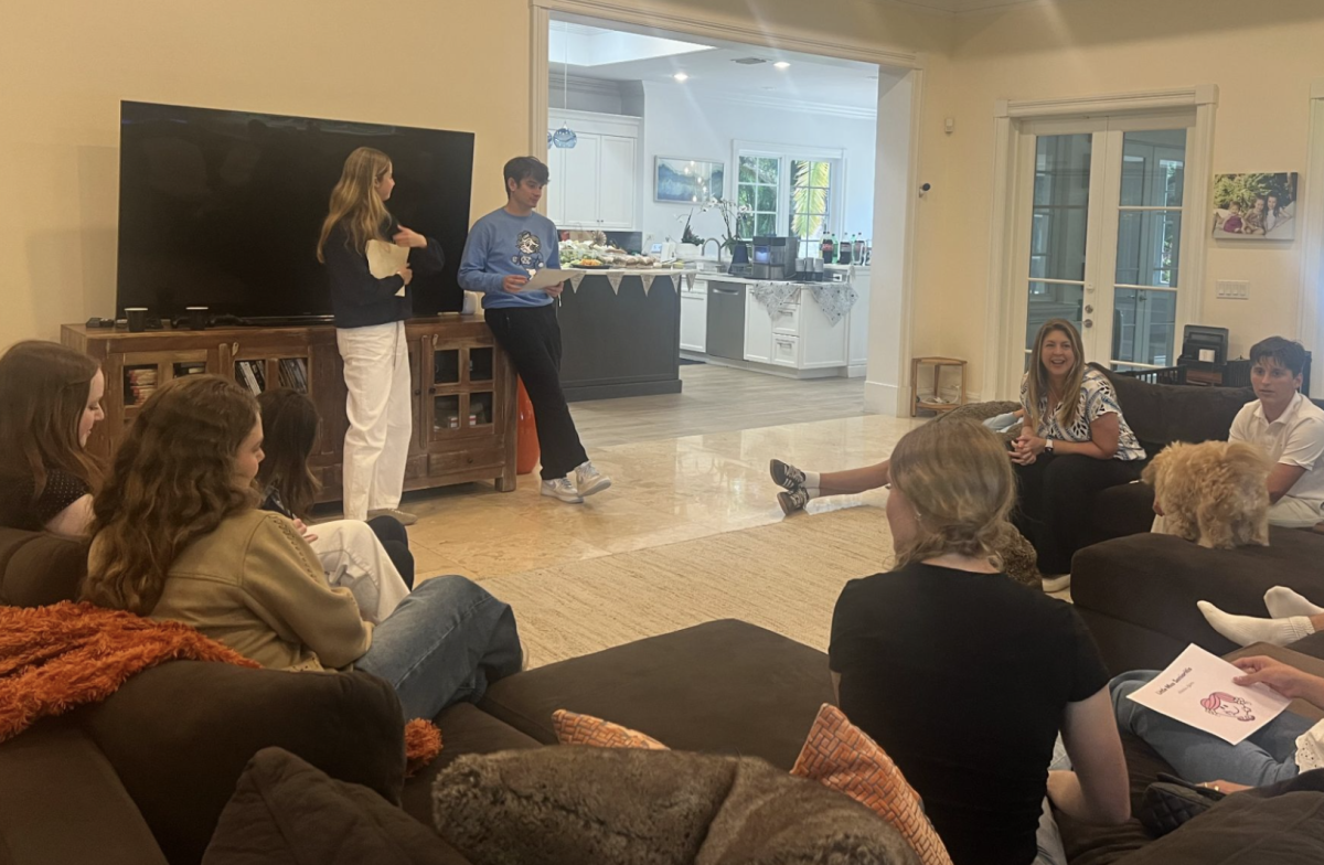 Staff members gathered together to celebrate a year of stories, deadlines, and accomplishments. The banquet gave everyone a chance to relax and enjoy time together outside of the newsroom. It was the perfect way to close out another newspaper season.